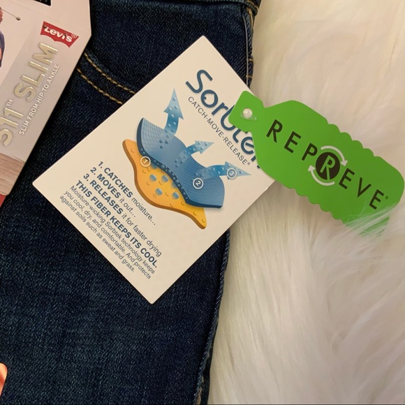 Levi’s 511 Slim Jeans - NWT- Boys Size 4 - Picture 5 of 16